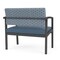 Lesro Lenox Steel Bariatric Chair Metal Frame, Charcoal, RS RainSong Back, MD Titan Seat LS1401 - alternate 2